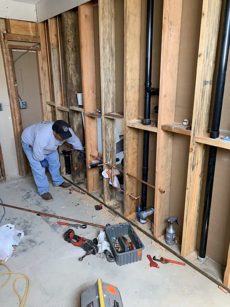 Commercial rough-in plumbing for Gas Line Repair in Prairie Village